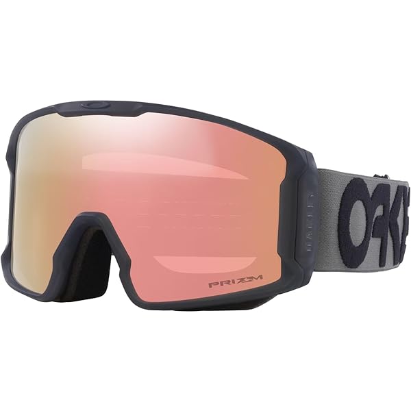 OAKLEY LINE MINER Ｌ　PRIZM ROSE GOLD GBL Amazon.com: Oakley Line Miner L Snow Goggles Forged Iron with